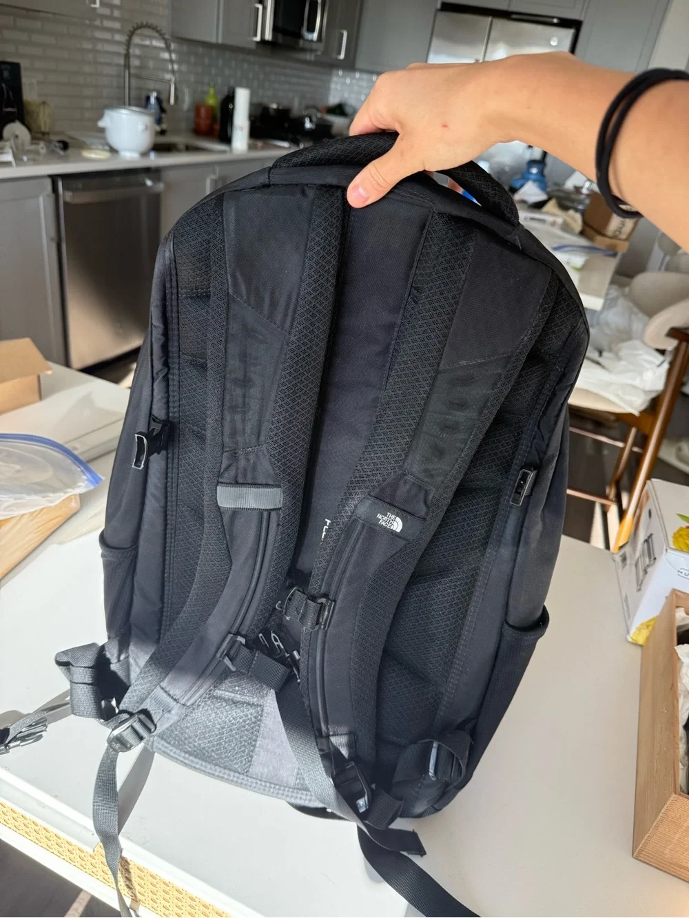 The North Face Fall Line Black Backpack